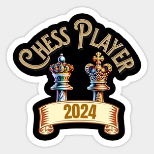 Chess Player 2024 Sticker